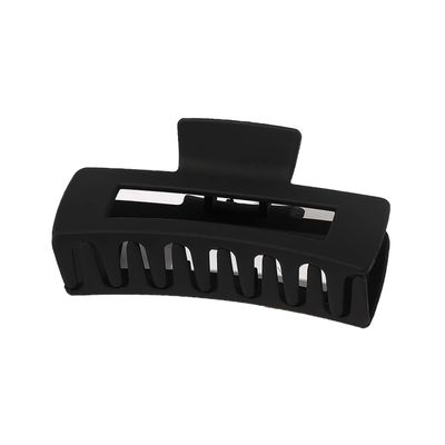 12Pcs Hair Claw Clips 4.1Inch Medium Sizes, Non - Slip Matte Finish Strong Hold Clips for Thick, Curly, Thin Hair, Women and Girls Black Hair Accessories(Black)