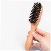 Healeved Portable Boar Bristle Beard Brush Wooden Handle for Grooming and Softening Facial -friendly Design for Men Beard Care view 2