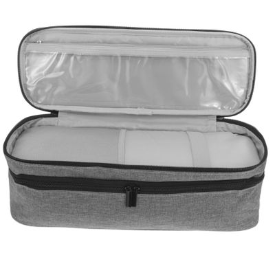 Didiseaon Hair Dryer Carrying Case for Travel Double-Layer Large Capacity Storage Bag for Hair Styling Tools Portable Organizer for Curling Iron