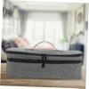 Didiseaon Hair Dryer Carrying Case for Travel Double-Layer Large Capacity Storage Bag for Hair Styling Tools Portable Organizer for Curling Iron view 4