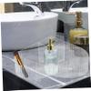 ABOOFAN Heart Shaped Makeup Organizer with Multiple Compartments Desktop Cosmetic Storage Box for Vanity and Wear-resistant Container for Makeup Brushes Lipsticks and Skincare Products view 3
