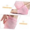 PartyKindom 2pairs Gel Elbow Pads for Women Men Compression Socks Open Toe Foot Care Spa Socks view 3