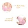 PartyKindom 2pairs Gel Elbow Pads for Women Men Compression Socks Open Toe Foot Care Spa Socks view 4