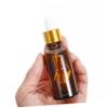 GANAZONO 4pcs Amber Glass Dropper Bottles Dispenser Graduated Scale Travel-friendly Refillable Vials for Oils and Liquids Stylish and Functional Design view 3