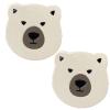 2 Pieces Teddy Bear Hair Clips,Cute Bear Hair Claw Clips,Animal Hair Claw Hairgrips Clip Hairpins for Girls of all Ages (Teddy Bear) view 1