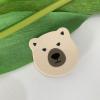 2 Pieces Teddy Bear Hair Clips,Cute Bear Hair Claw Clips,Animal Hair Claw Hairgrips Clip Hairpins for Girls of all Ages (Teddy Bear) view 2