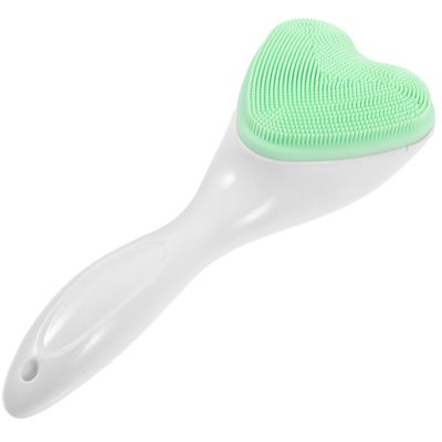 Baluue Silicone Face Brush Facial Scrubber for Women Gentle Skin Cleansing Tool Exfoliating Brush for Face Travel-Friendly Design
