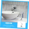 PartyKindom Stand Brush Holder for Men Shaving Brush Display Stand Storage for Manual for Father Day Birthdays Christmas view 3