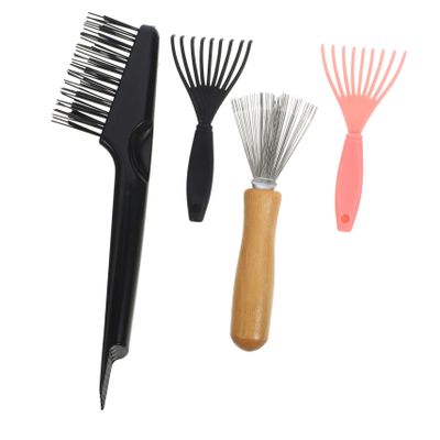 Healeved Hair Brush Cleaner Tool Comb Brush Cleaner Gentle Claws Sturdy Materials Portable