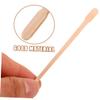 Healeved 300pcs Sticks for Hair Removal Wooden Waxing Sticks for Eyebrow Waxing Kit Includes Skincare Spatulas for Gentle Hair Removal for Conveniently Packaged - Bag view 3