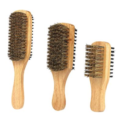 FRCOLOR 3pcs Men's Beard Kit Barber Brush Hair Brush and Neck Duster for Efficient Hair and Beard Cleaning