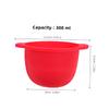 VICASKY 2pcs Silicone Wax Warmer Pot Liner Reusable Wax Melt Bowl for Hair Removal Soft Skin-friendly Machine Replacement for Skin Types view 2