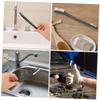Alipis Versatile 10-Pack Keyboard Cleaning Brushes Nail and Kitchen Brush Long Handle Soft Plastic Bristles for Easy Cleaning view 3