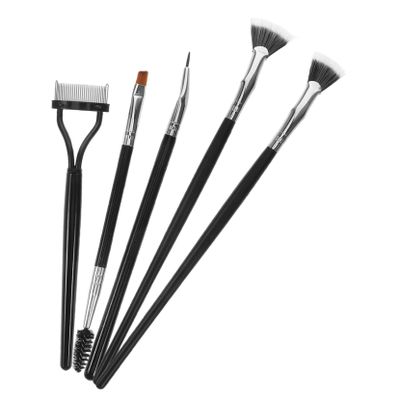 Healeved 5pcs Dual Ended Makeup Brush Makeup Brushes Eyelash Separator for Lower Lashes