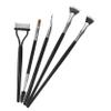 Healeved 5pcs Dual Ended Makeup Brush Makeup Brushes Eyelash Separator for Lower Lashes view 1