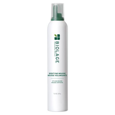 Biolage Bodifying Mousse - For All Hair Types, Adds Body, Control, and Shine, Vegan, Paraben-Free, Colorant-Free