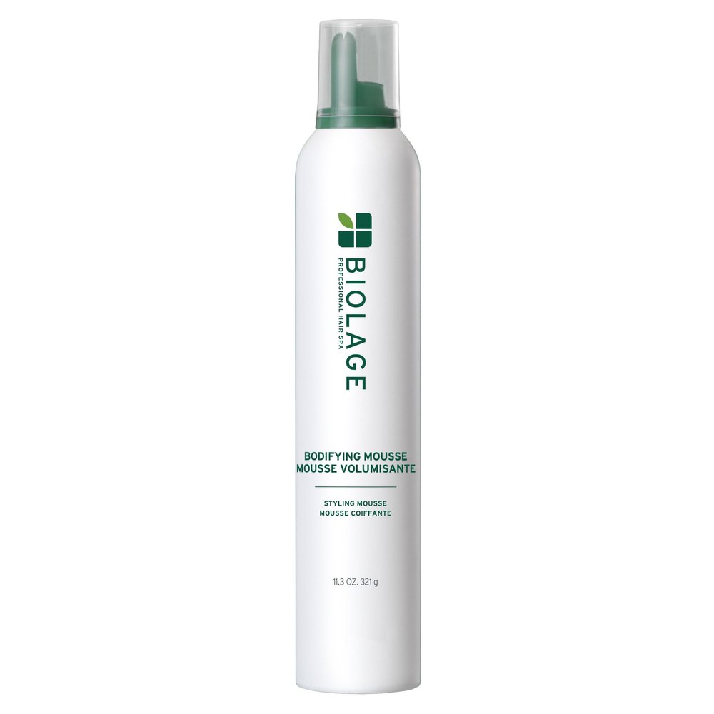 Biolage Bodifying Mousse - For All Hair Types, Adds Body, Control, and Shine, Vegan, Paraben-Free, Colorant-Free