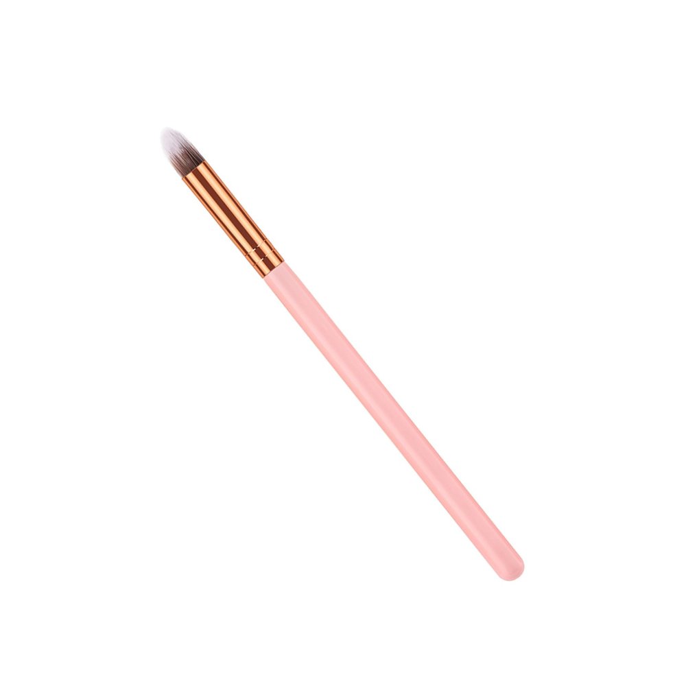 Healeved 1pcs Nylon Fiber Blush Brush Wooden Handle for Women for Daily and Professional Makeup Application Cosmetic Tool for Looks