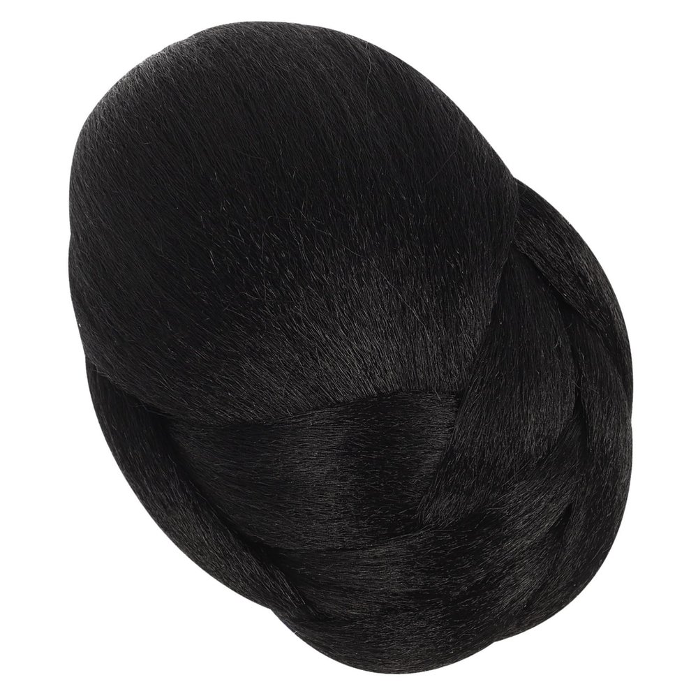 Didiseaon Hair Bun Extension Jaw Clip Wig Hairpiece Easy to Use for Half Wig Wedding Hair Accessories Dance Events
