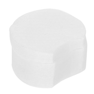 HAPINARY Thick Makeup Remover Pads 600Pcs Half-Moon Shaped Disposable Facial Cleansing Pads for Sensitive Skin Non-Woven Fabric for Makeup Removal and Hydrating Treatments