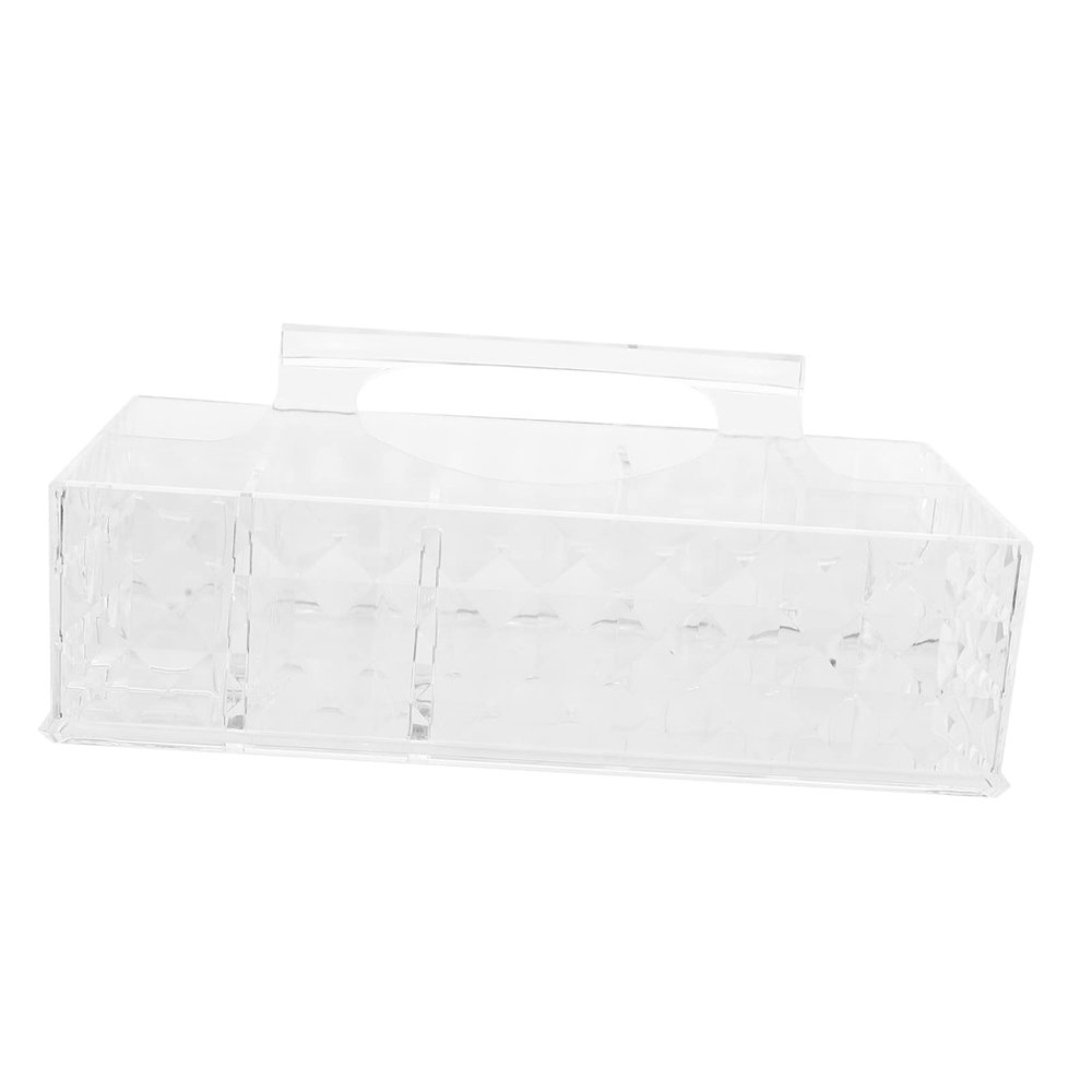 AUTSUPPL 1pc Multi-compartment Cosmetic Storage Box for Desktop Organization Simple Makeup Organizer for Dresser Neat and Tidy for Cosmetics and Sundries