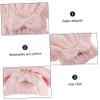 DECOMELODY 3pcs Coral Fleece Hair Dry Towel Wrap Hair Dry Hat Fast Drying Random Style view 2