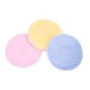 PartyKindom 3Pcs Rounded Makeup Soft Face Cleaning Pads for Application Comfortable Grip with Large Flat Surface and Precision Corners Suitable for Home and Salon Use view 1