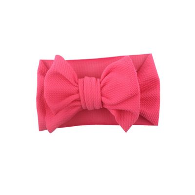 VICASKY Boy Girl Bowknot Headbands 5pcs Cloth Elastic Hair Accessories