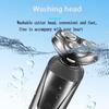 CYRMPQ Electric Shaver Mens Electric Shaver Three-Head Three-in-one Shaver Set Electric Nose Hair Side Hair Beard Trimmer Washable USB Rechargeable Trimmer view 2