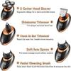 Electric Shavers for Men, 5 in 1 Electric Shaver for Men Beard Hair Trimmer Electric Razor 5D Floating 5 Blade Heads Electric Nose Hair Trimmer LCD Display view 4