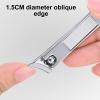 3X Angled Toenail Stainless Steel Toe Women Man view 2