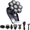 CYRMPQ Electric Shavers for Bald Men, Multifunctional 8D Bald Head Shaver 6 in 1 Electric Razor Head Shavers for Bald Men LED Display Electric Shavers view 1