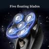 Electric Shaver Multifunctional Grooming kit Electric Shaver Wet Dry for Men Electric Razor Rechargeable Bald Head Shaving Machine Beard Trimmer Trimmer view 3