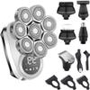 Electric Shavers for Bald Men, 6 in 1 Mens Bald Head Electric Shaver Wet/Dry LED Display, Faster-Charging Cordless Mens Grooming Kit view 1