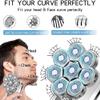 Electric Shavers for Bald Men, 6 in 1 Mens Bald Head Electric Shaver Wet/Dry LED Display, Faster-Charging Cordless Mens Grooming Kit view 2