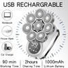 Electric Shavers for Bald Men, 6 in 1 Mens Bald Head Electric Shaver Wet/Dry LED Display, Faster-Charging Cordless Mens Grooming Kit view 4