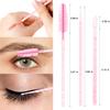 200Pcs Eyelash Extension Kit, Lash Spoolies Extension Supplies Eyebrow Brush Mascara Wands Lip Brushes Applicators Disposable Micro Swab Brushes for Lash Extensions Brow Lamination Kit, Crystal Pink view 2