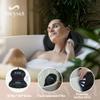 Bath Pillows for Tub Luxury, Bath Pillow for Head and Neck, Fit Bathtub Hot Tub Relaxing Gifts for Women, Comfort 4D Air Mesh Fabric & 6 Non-Slip Suction Cups, Black view 3