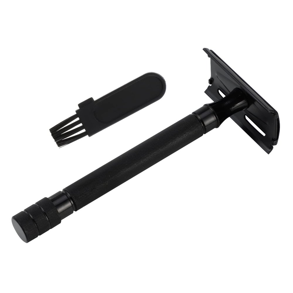 VICASKY Safety Razor Brush Manual Shaver for Beard Face Double Edge Facial Razor for Both Men and Women