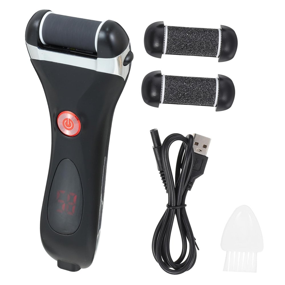 ASAKKURA Callus Remover Machine Foot Grinding Tool Rechargeable Foot File Electric Pedicure Tool Dead Skin Remover