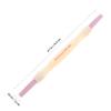 PLAFOPE 3pcs Stone Sanding Nail File Pen Dual Head Nail Art Tool Cuticle Remover Buffer for Pedicure and Manicure view 2