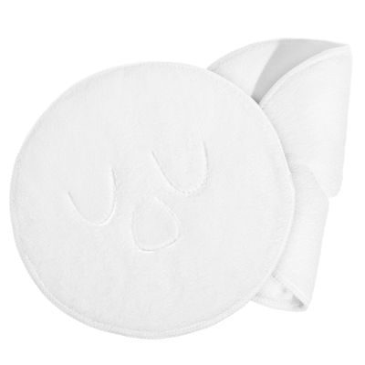 LIFKOME 2pcs Fleece Hot Compress Towel Face Mask Facial Steam Towel for Face Care