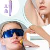 Electric Leg Shaver Women - Body Shaver Electric, Electric Razors Womenc | Rechargeable Pubic Hair Trimmer Womens Electric, Legs Body Hair Women Pubic Underarms Legs Arms Face view 4