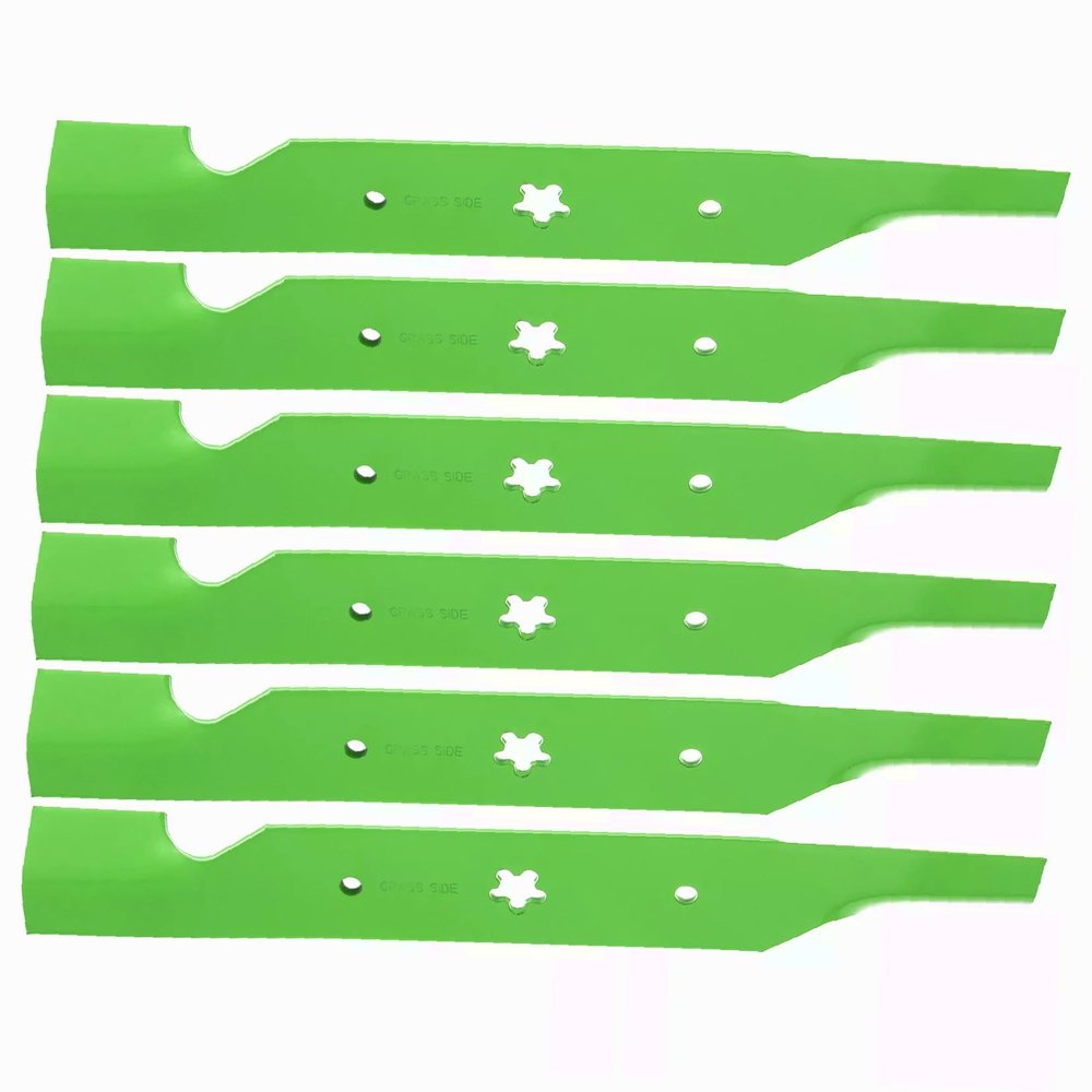 Replacement Part Deck High Lift Blade for Statesman SPGT25H54 SPGT25H54A 6-Pack 803467002934