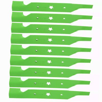Replacement Part Deck High Lift Blade for Statesman SPGT25H54 SPGT25H54A 9-Pack 803467002934