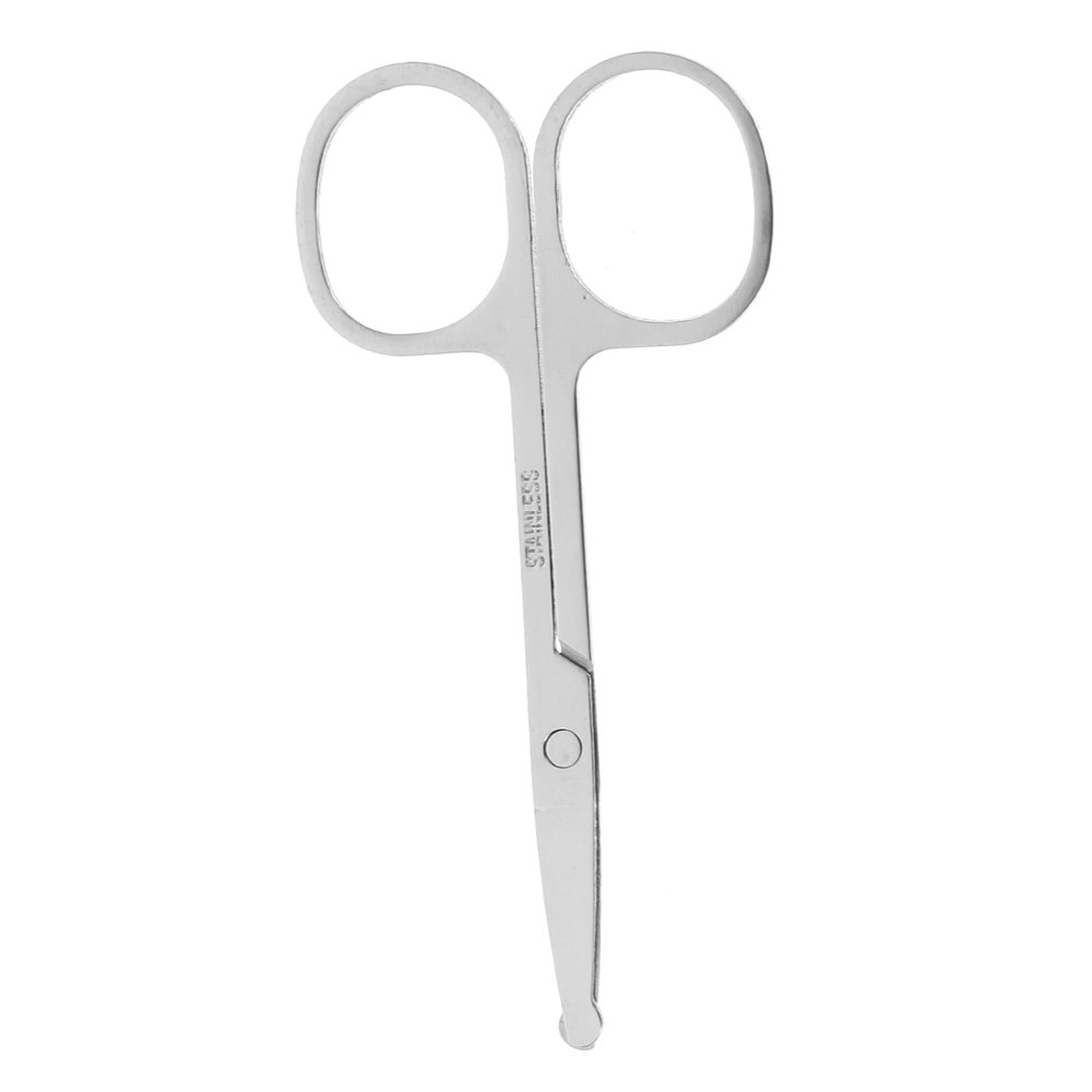 NOLITOY Professional Stainless Steel Nose Hair and Eyebrow Trimmer Scissors Comfortable to Hold and Safe Rounded Tips