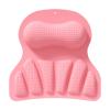 CQJRGF Bath Pillow Bathtub Pillow Headrest Ergonomic Silicone with Head Neck Support Bath Tub Pillow Bathtub Cushion for Soaking Tub Pink(Pink) view 1