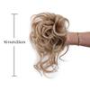 Bun, Messy Bun Hair Piece Tousled Updo H air Extensions With Elastic Hair Bands Curly Hair Bun Scrunchie for Women Girls for Women(Golden brown) view 2