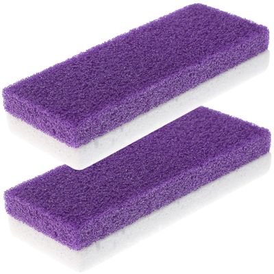 Ipetboom 2pcs Foot Pumice Stone Exfoliating Tool Callus Remove Stone Foot Callus Scrubber Pedicure Tool Natural Random Color
