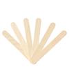Ipetboom Home Salon Use 100pcs Wooden Tongue Depressors Disposables for Brow Lip Wax view 1